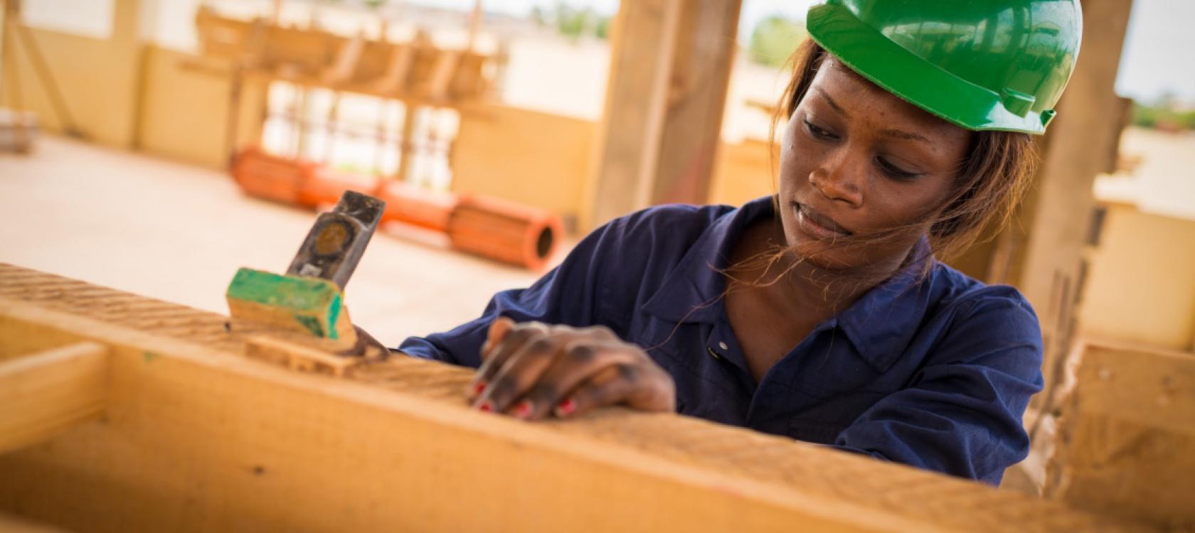 vocational training, woman, Senegal