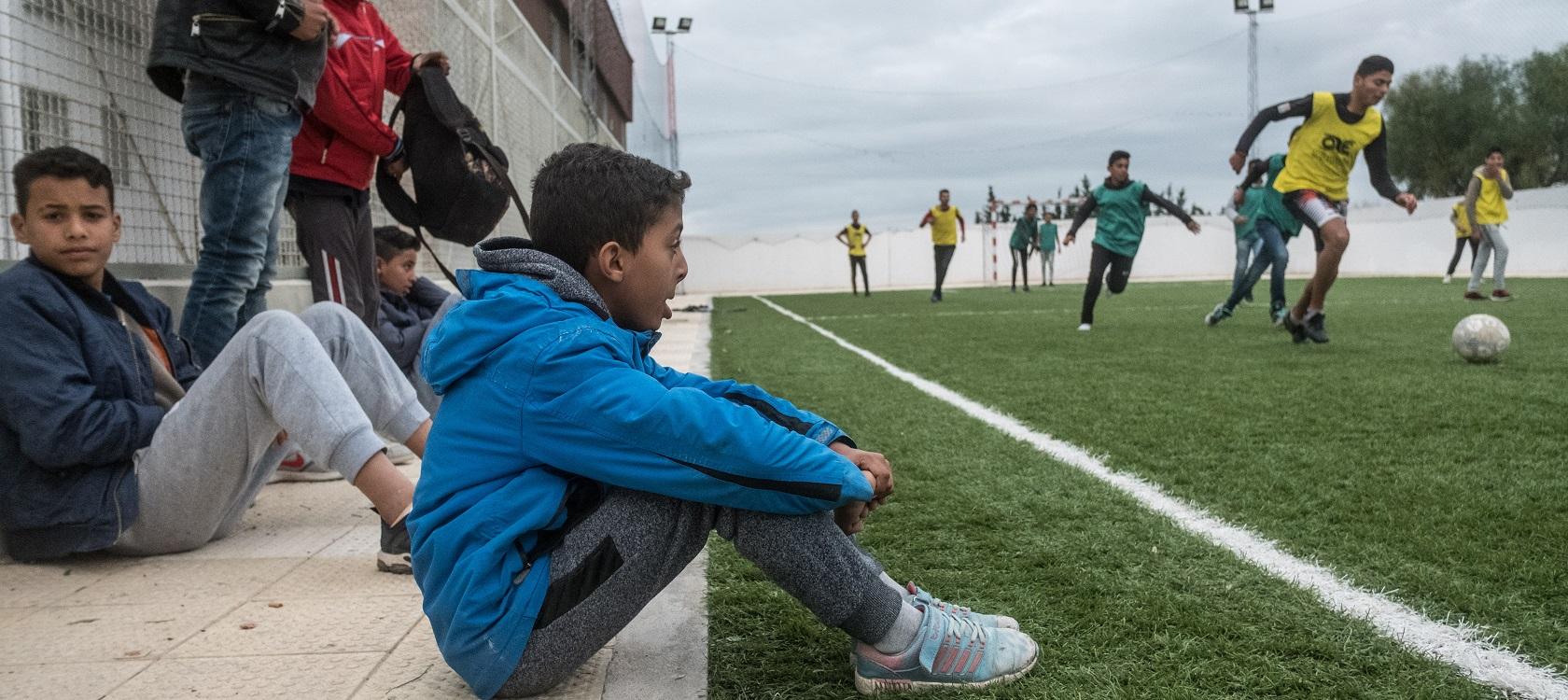 sport football Proville Tunisie projet AFD jeunesse