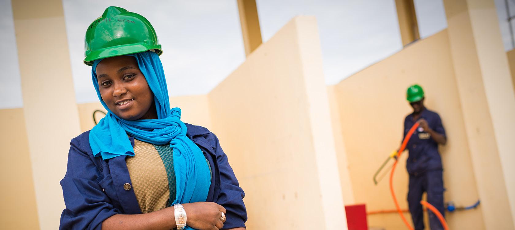 decent employment, vocational training, Senegal