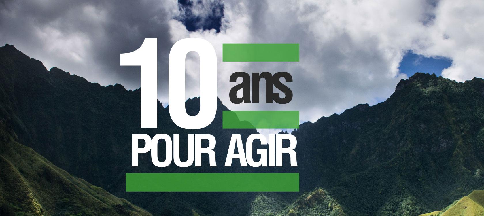 10 ans pour agir - Livret ID4D, 11 voix pour un monde durable