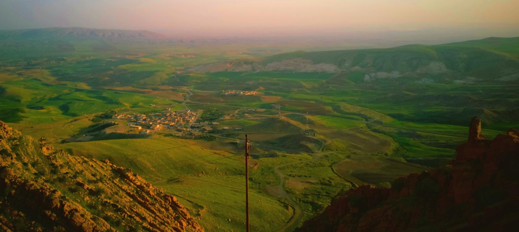 Overlooking the Nineveh Plains in Iraq