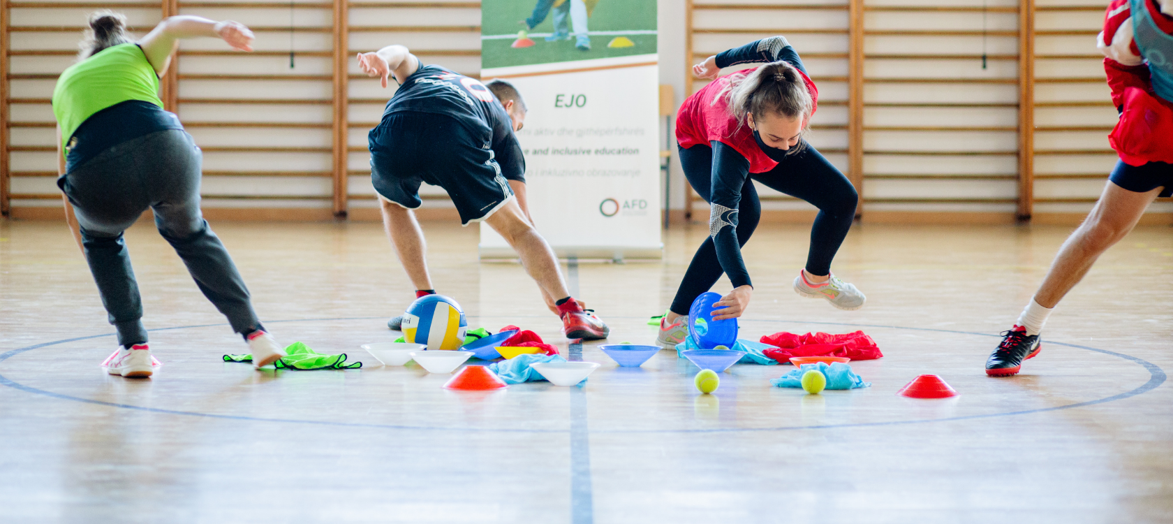 The sports and development program established by PLAY INTERNATIONAL 