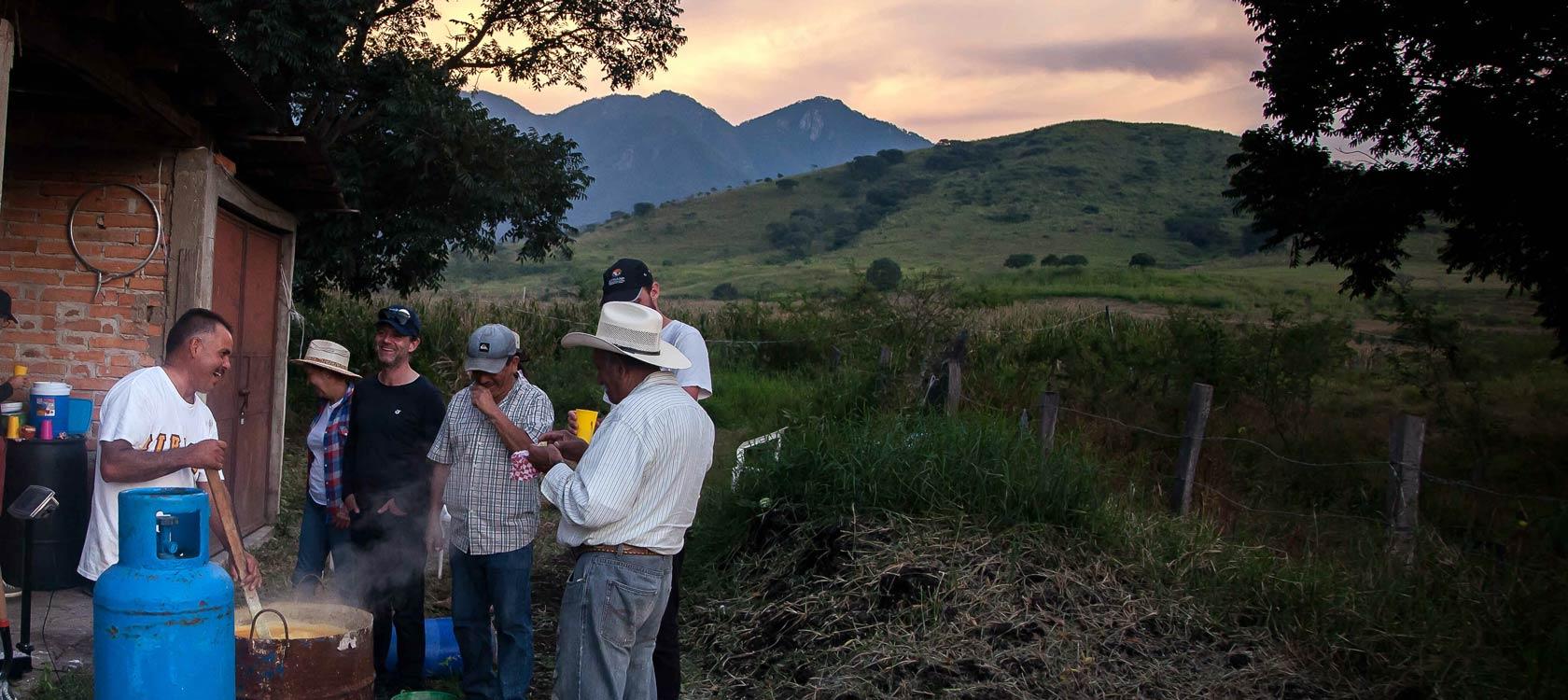 agricultores, México