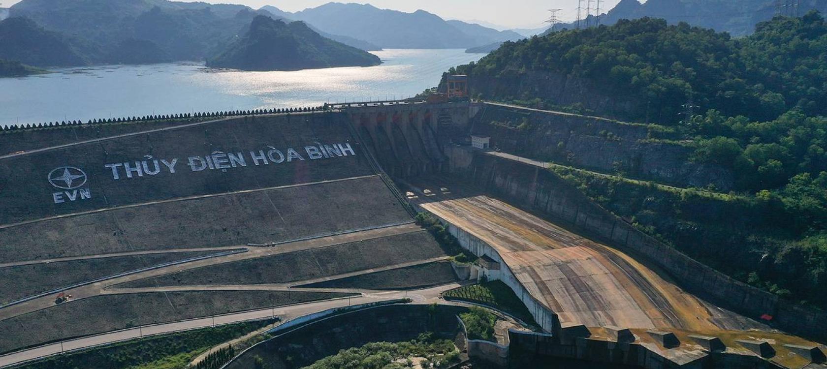 Hoa Binh centrale hydroélectrique Vietnam