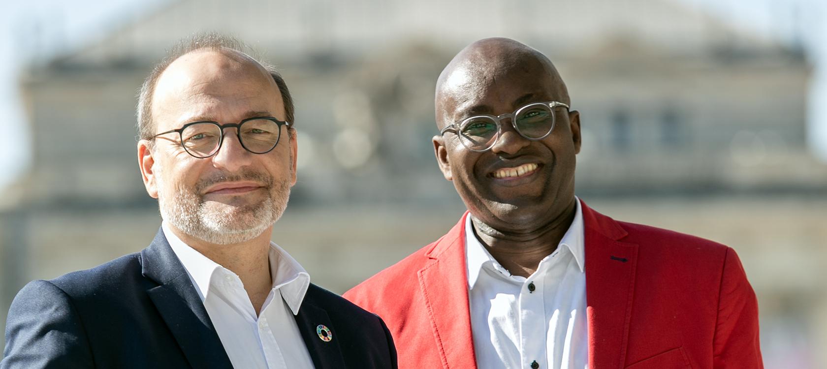 Achille Mbembe, Rémy Rioux