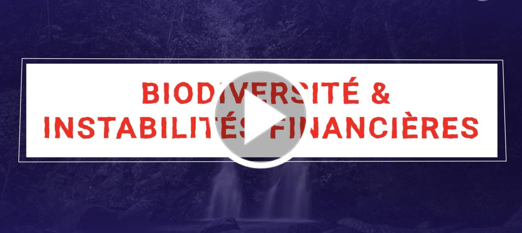 Biodiversité et instabilité financière : Analyse en vidéo de Julien Calas