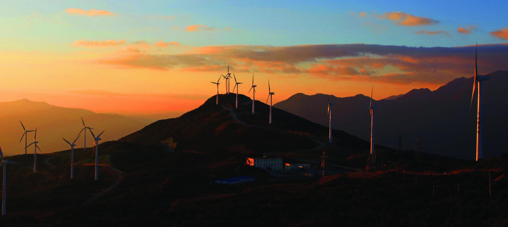 Installer à Dali la première ferme éolienne du sud-ouest de la Chine