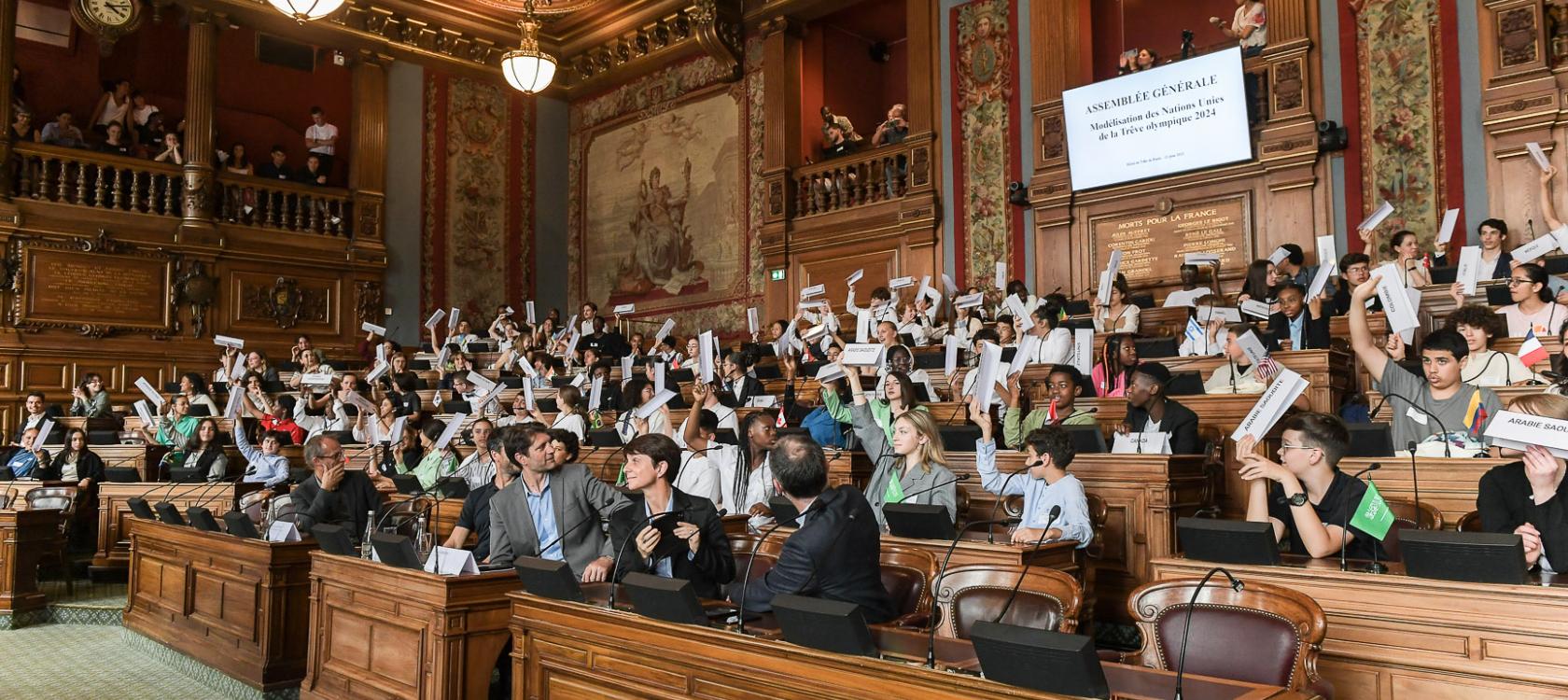 trêve olympique paris 2024 