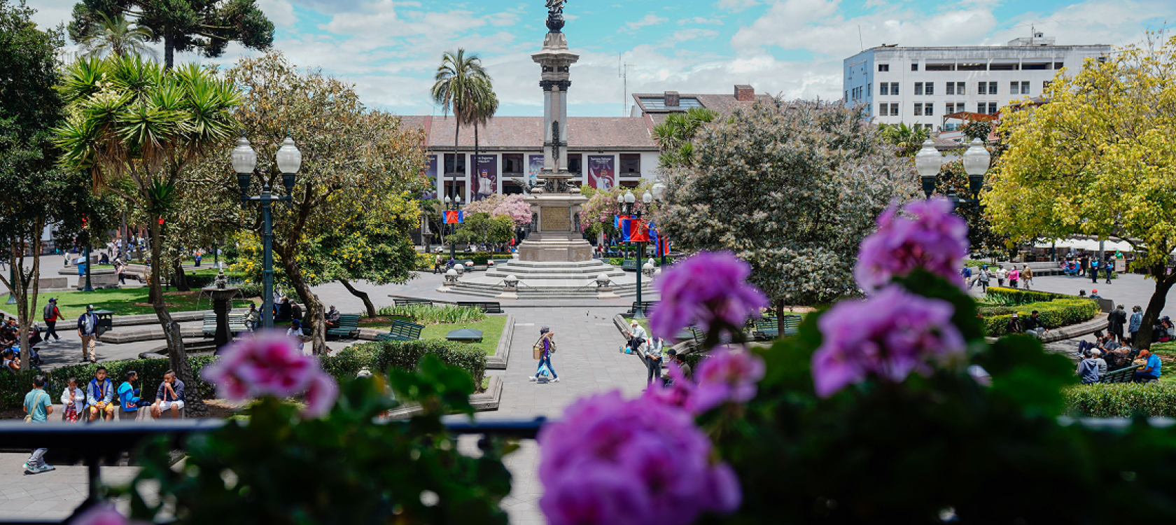 Ville de Quito, en Equateur