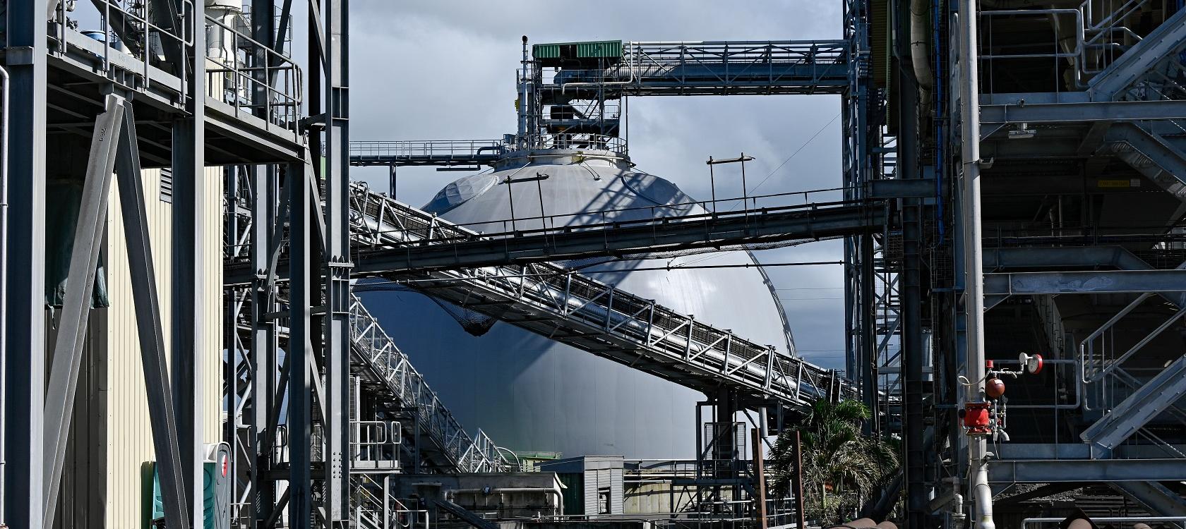 Chaudière dédiée à la combustion des CSR issus du traitement des déchets ménagers.