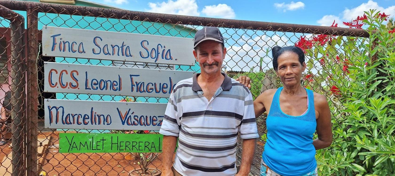 Le projet contribue à améliorer des systèmes alimentaires à Cuba. 