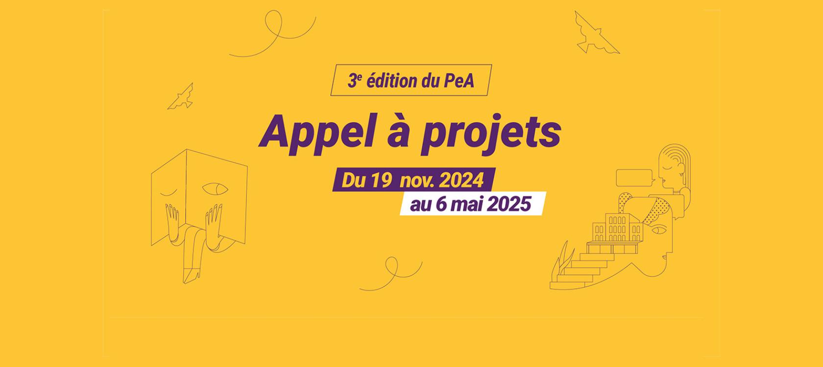 PEA_bannière appel à projets