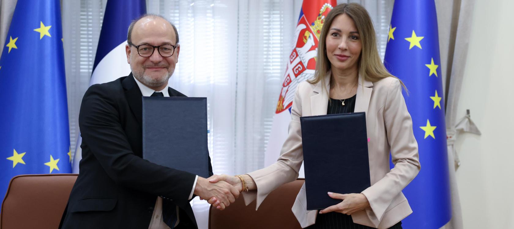 Đedović Handanović: Partnership with the French Development Agency (AFD) for better management of the energy transition process in Serbia