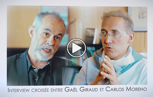 Rencontre entre Gaël Giraud et Carlos Moreno et échange sur les villes durables