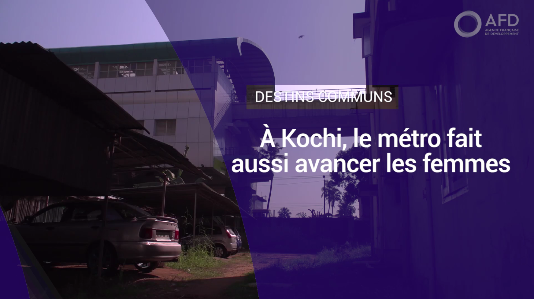 A Kochi, le métro fait aussi avancer les femmes