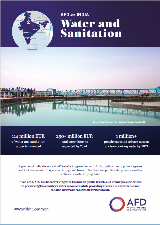 AFD and India - Focus on water and sanitation