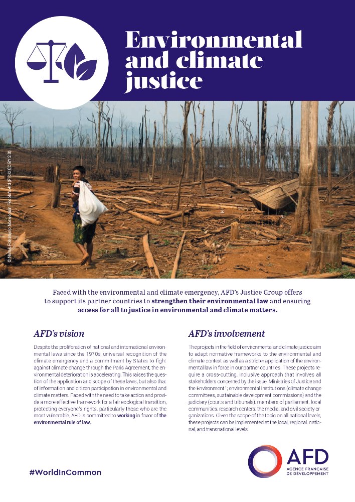 AFD and Environmental and climate justice