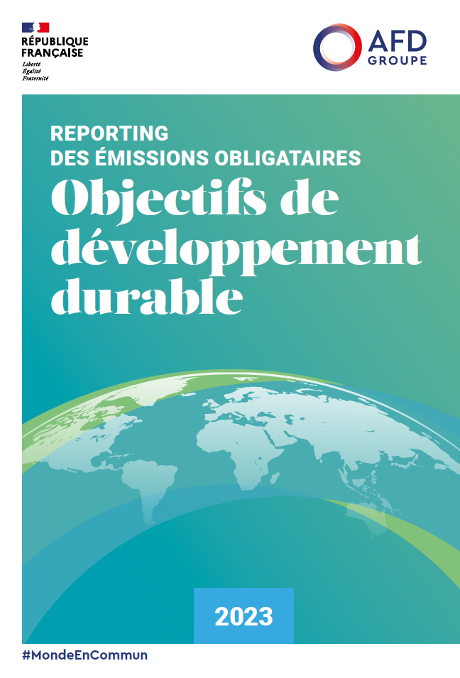 reporting émissions obligataires afd 2023