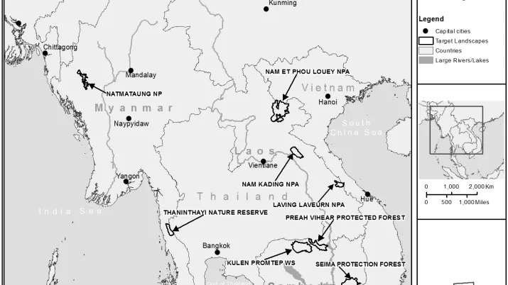 Pour une gestion durable d’aires protégées dans le « hotspot » indo-birman - Image -