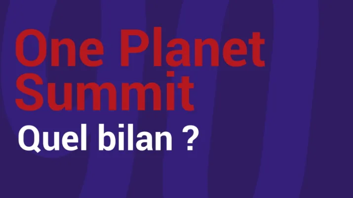 One Planet Summit : Quel bilan ? image