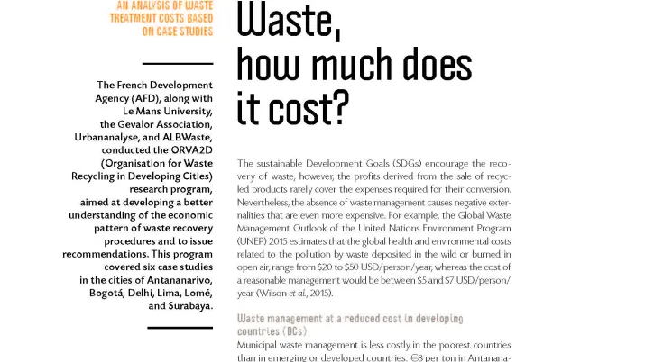 Waste, how much does it cost_couverture