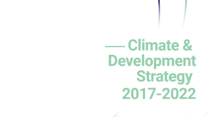 climate development strategy 2018-2022