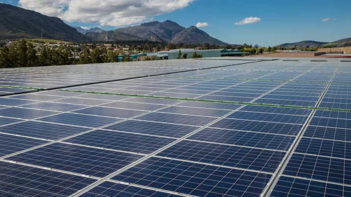 Panneaux solaires, Afrique du Sud