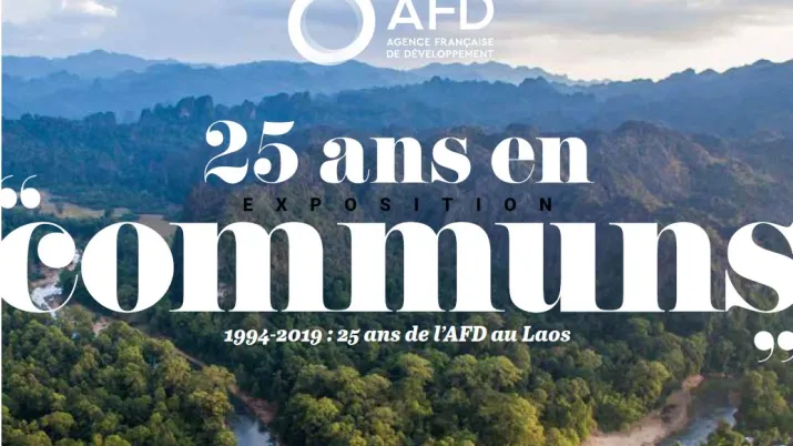 AFD exhibition in Laos - 25 years in common
