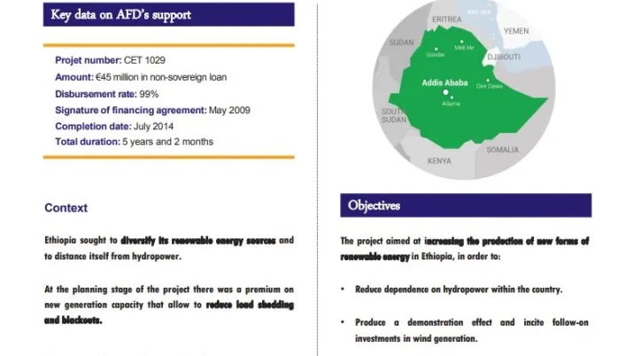 Evaluation Summary - Ashegoda Wind Farm
