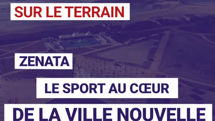 Zenata, Le sport au cœur de la ville nouvelle
