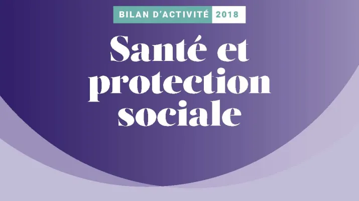 Santé et protection sociale - Bilan d'activité 2018 de l'AFD