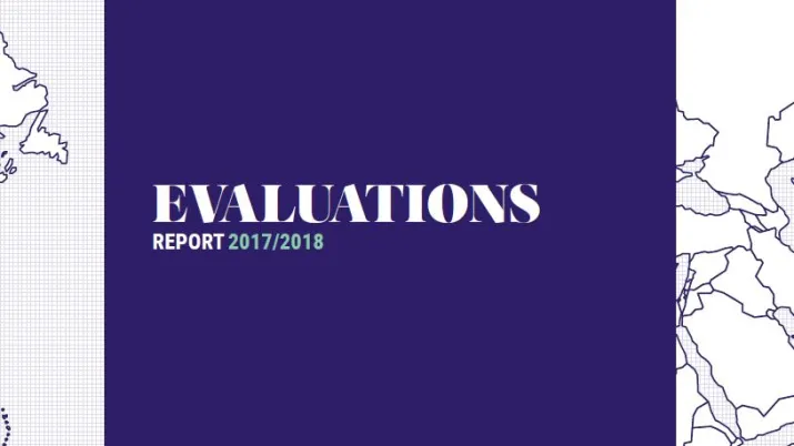 Evaluations Report 2017-2018