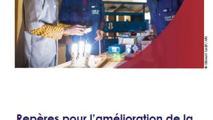 Repères pour l’amélioration de la qualité en formation professionnelle AFD CEREQ