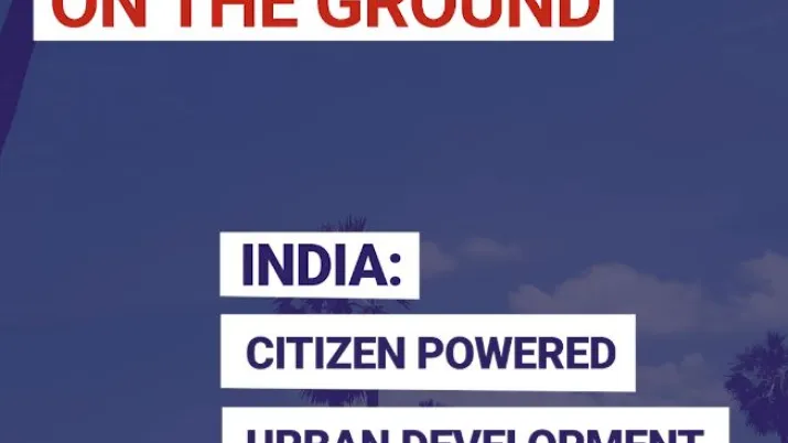 India: Citizen-powered urban development