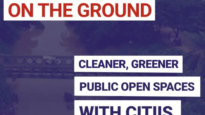 India: Cleaner, greener public open spaces with CITIIS