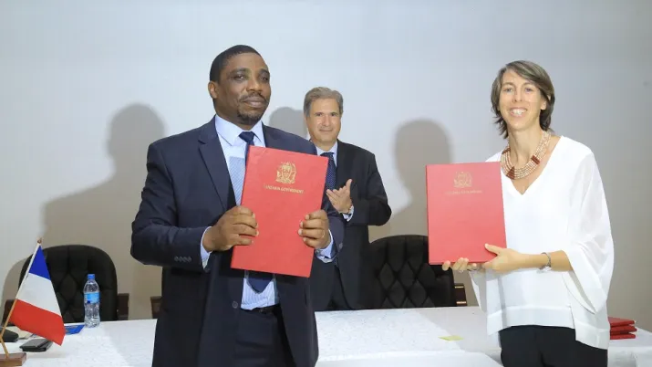 230 M€ financing from AFD to Electricity and Water projects