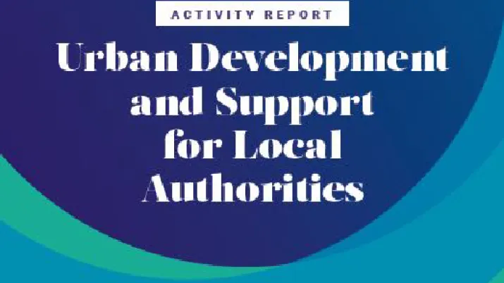 Urban Development and Support for Local Authorities - 2019 Activity Report