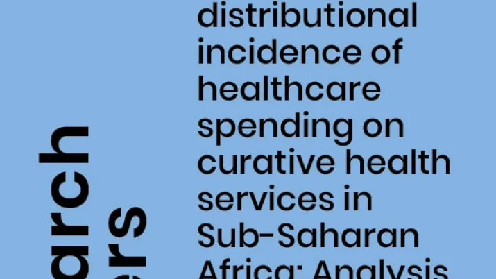 Curative health services in SSA1