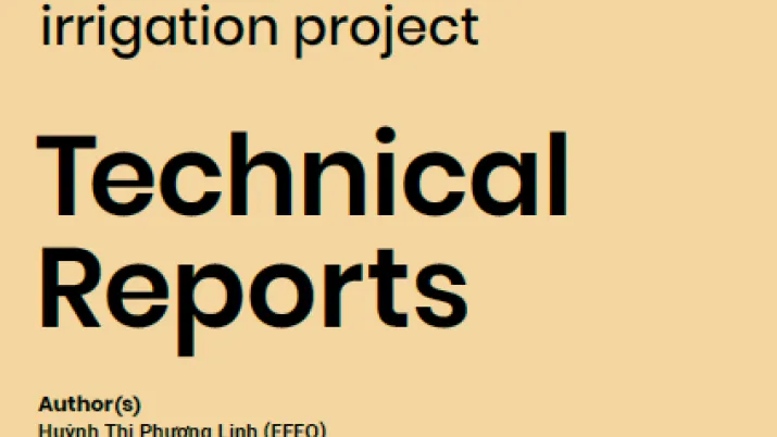 Study on Participatory irrigation management Vietnam