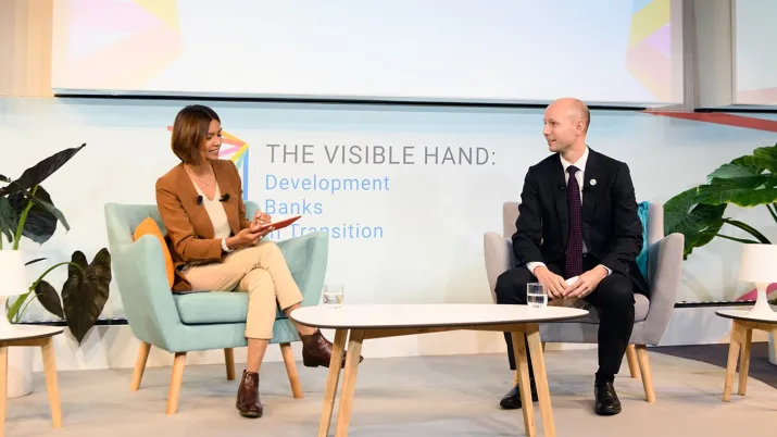 conférence "la main visible": les banques de développement en transition