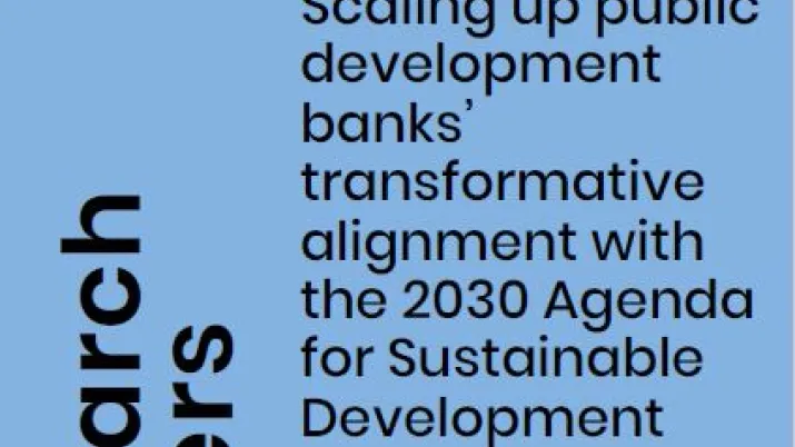 Sustainable development and public development banks_couv