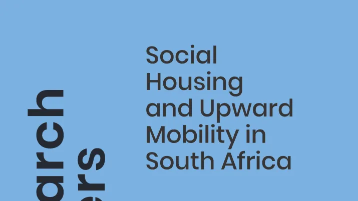 Social Housing_Upward Mobility_South Africa_couv