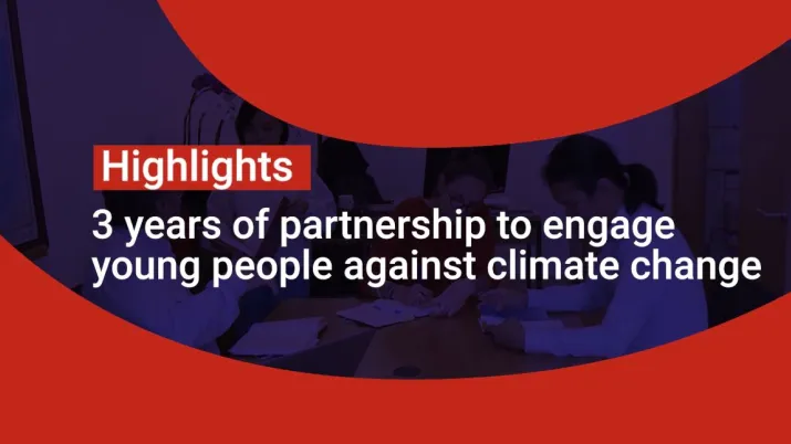 Vietnam: 3 years of partnership to engage young people against climate change