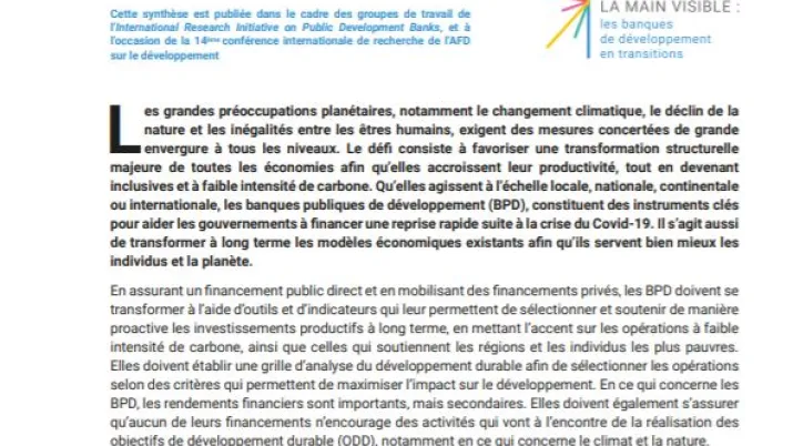 Synthese 10 Recos sur les PDBs