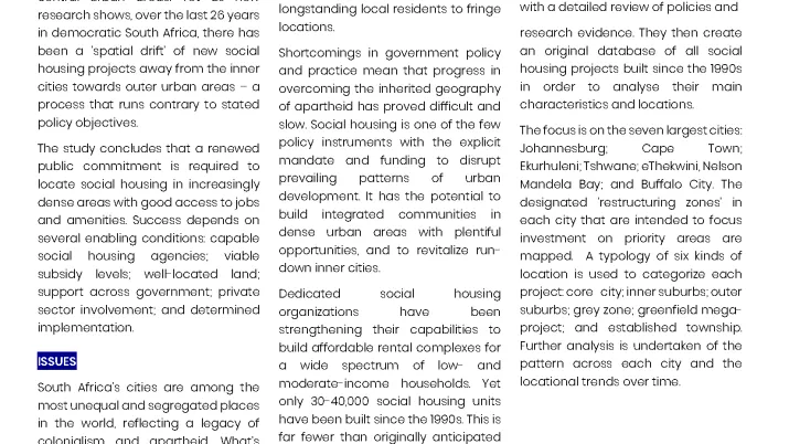 AFD Policy Dialogues - EU-AFD Research Facility on Inequalities