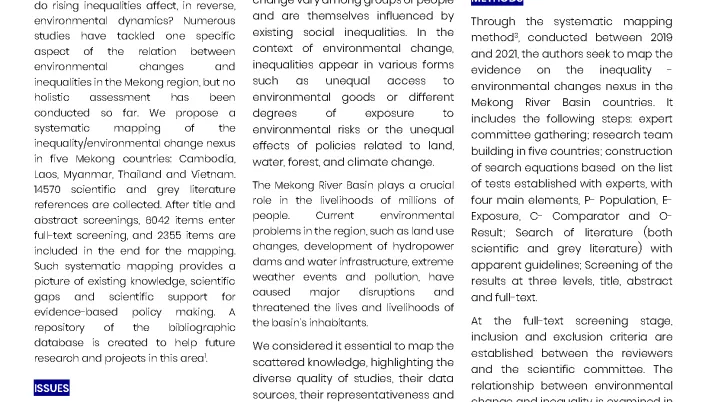 AFD Policy Dialogues - EU-AFD Research Facility on Inequalities
