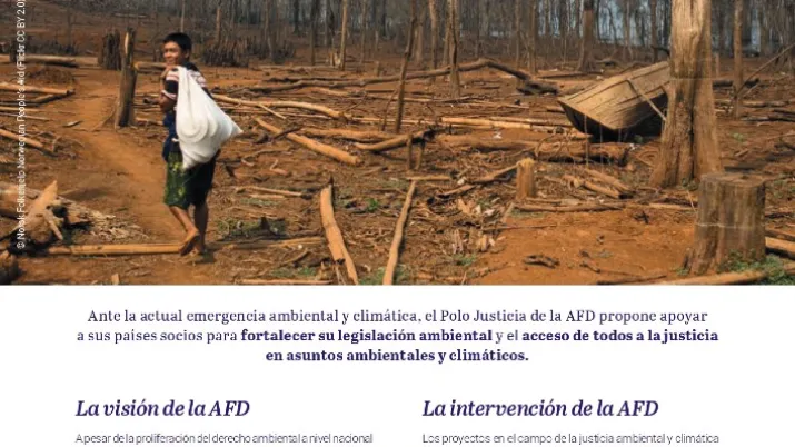 La AFD y la justicia ambiental y climática