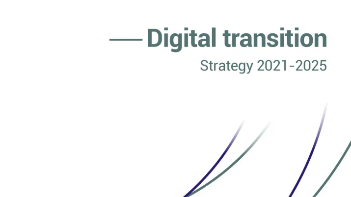 Digital Transition - 2021-2025 Strategy