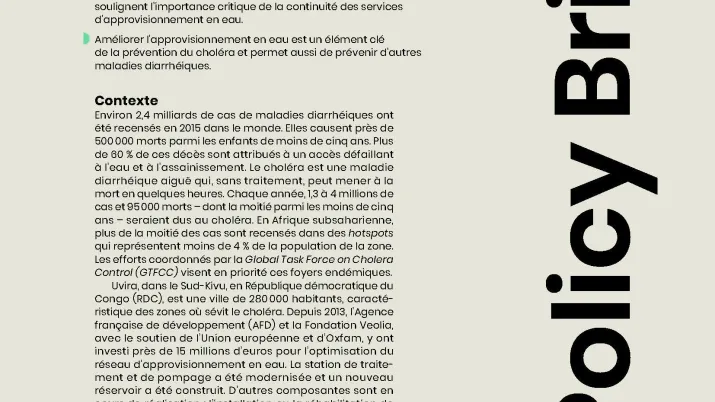 cholera-policy-brief