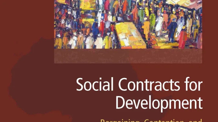 Social Contracts for Development. Couv
